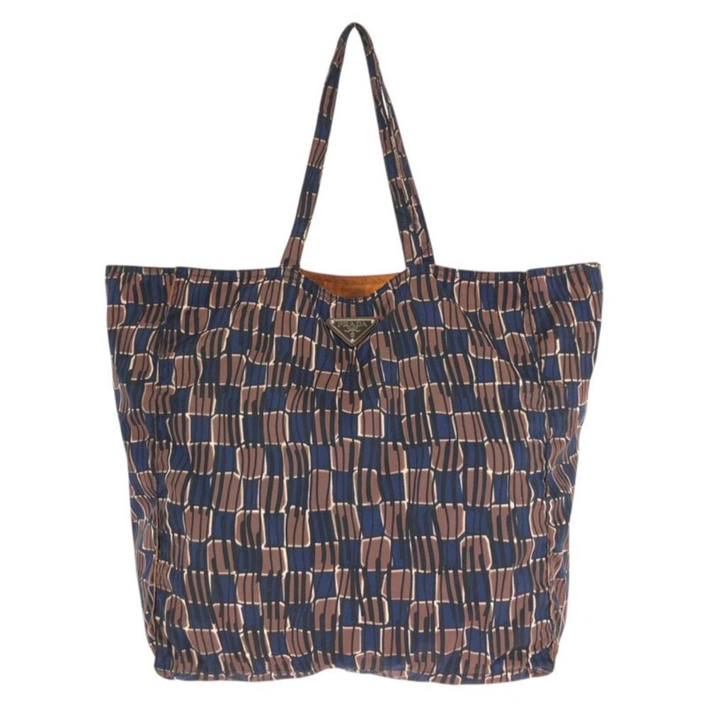 Prada BYOBAG Tessuto Triangle Logo Tote
